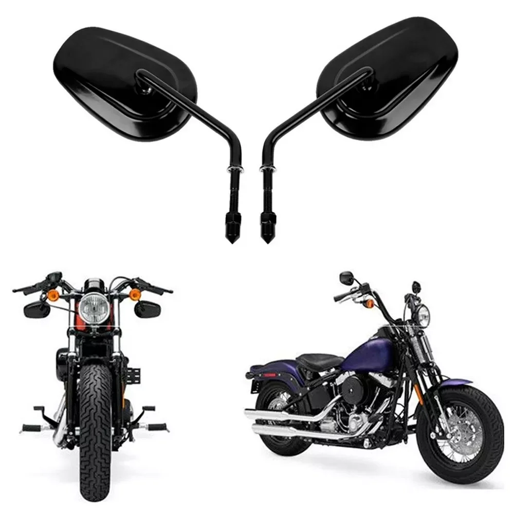 

Vintage Motorcycle Rear View Mirrors Motocross Back Side Mirror Rearview Mirror For Bobber Chopper XL 883 Touring Road King