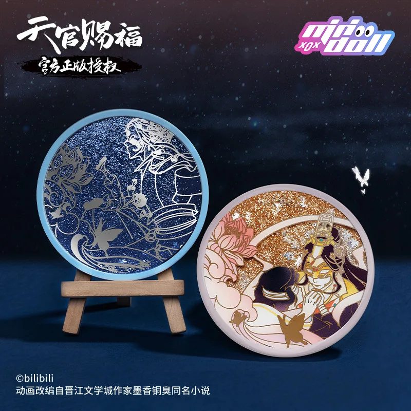 

Аниме Tian Guan Ci Fu TGCF Hua Cheng Xie Lian акриловые подставки с зыбучим песком, защитный коврик для косплея, декоративные подарки