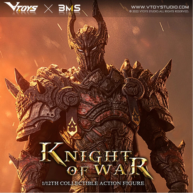 

In Stock VTOYS X BMS 1/12 War Knight Ruthless Double-headed Sculpture Action Figure Toy Gift Model Collection Hobby