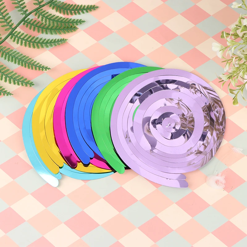 

6Pcs Birthday Decor Double Spiral Ornament Tinsel ​Diy Ceiling Hanging Streamers For Wedding Home Room Decoration