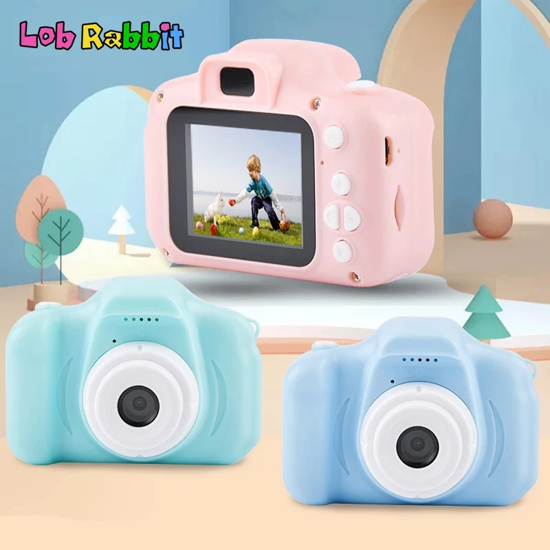 

Children Digital Camera Toys Cartoon 1080P HD Screen Can Take Pictures Outdoor Mini Portable Kids Cameras Toy Gifts for Boy Girl
