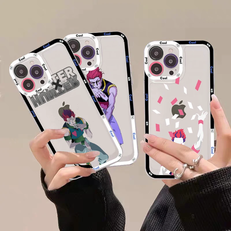 

Hunter X Hunter Hisoka Phone Case For IPhone 11 12 13 14 Mini Pro Max XR X XS TPU Clear Case For 8 7 6 Plus SE 2020