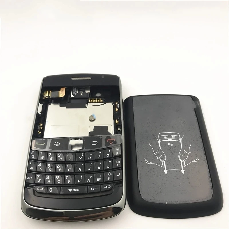 Новый оригинальный полный корпус для BlackBerry 9700 чехол задней крышки аккумулятора +
