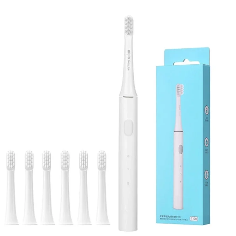 

Sonic Electric Toothbrush Adult Ultrasonic AutomaticTooth Brush Colorful USB Rechargeable Waterproof For Toothbrushes head