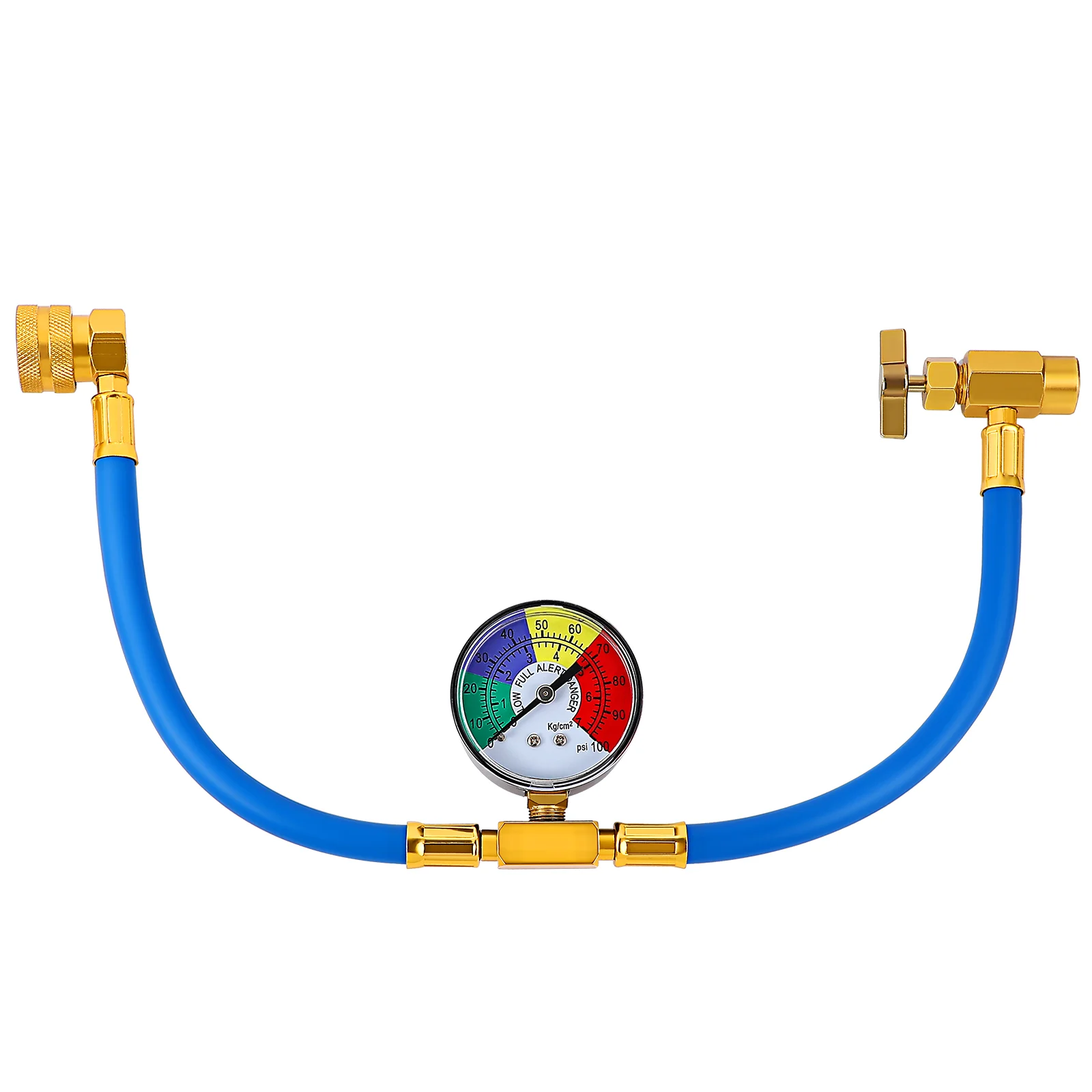 

1pc Gauge Air Conditioning Vehicle Car Refrigerant Recharge Pipe Refrigerant Recharge Hose Car Refrigerant Charging Hose