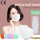 Маска для лица KN95 для взрослых, многоцветная, 4 слоя