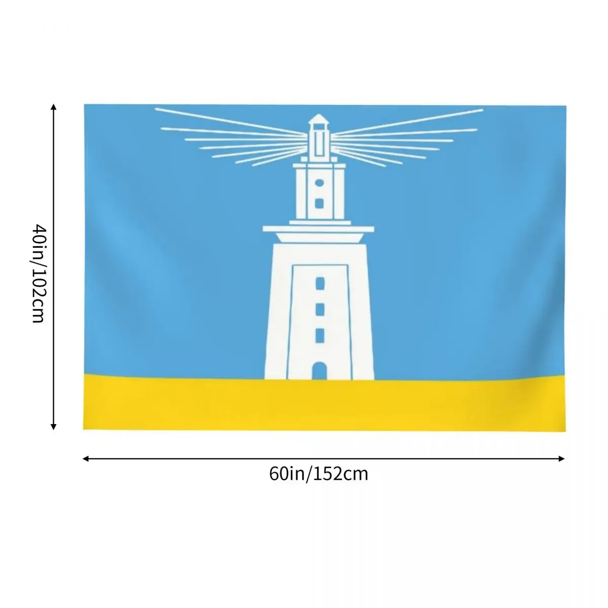 ALEXANDRIA EGYPT (ФЛАГ) Гобелен Декор для спальни Товары дома