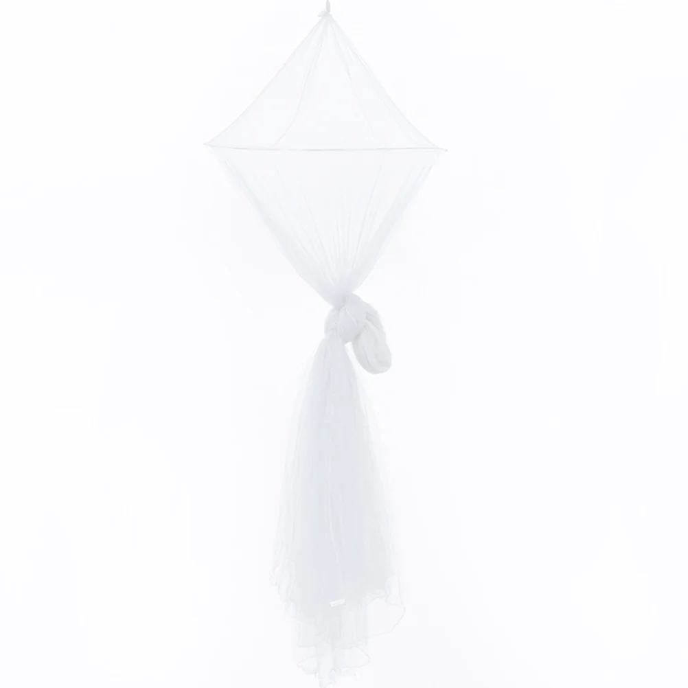 Кружевная кровать конические шторы купольная балдахин сетка (темно-синий) для