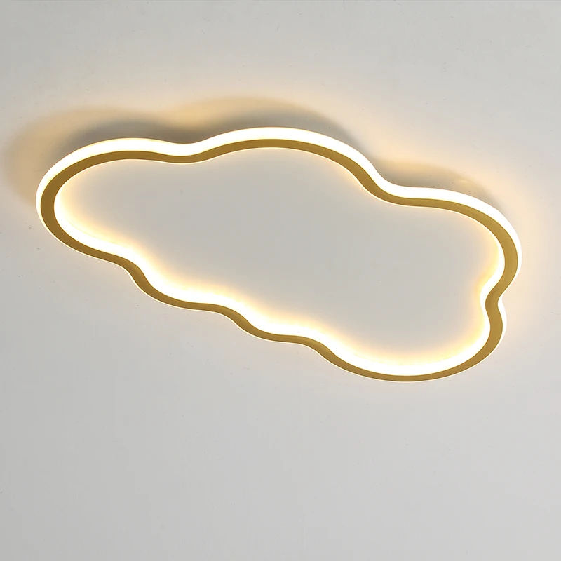 

Clouds Modern Led Ceiling Lights For Bedroom Studyroom children's room ceiling light Home Decor White/Black/Gold Ceiling Lamp
