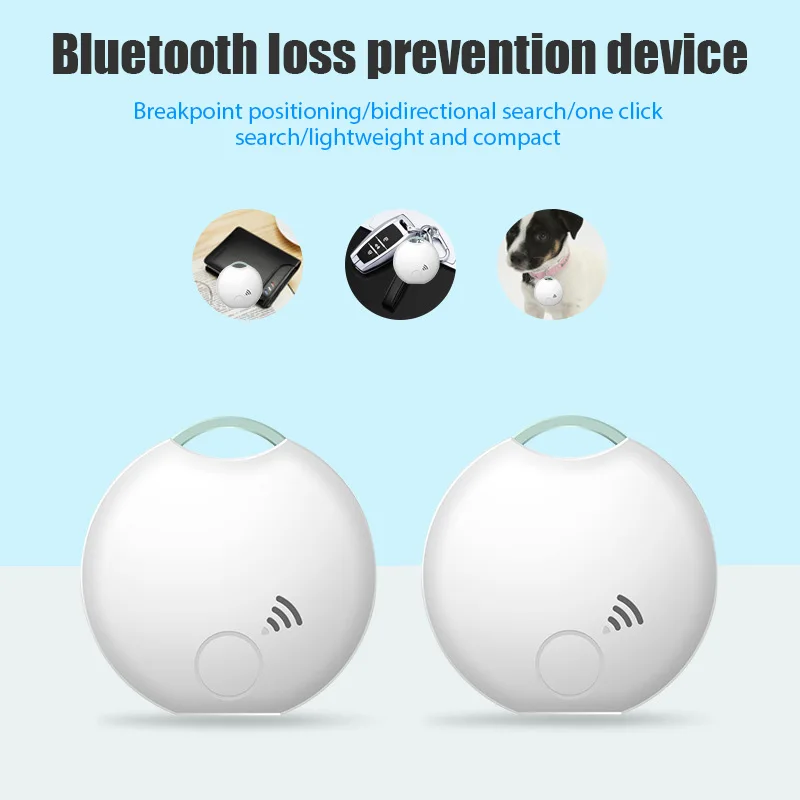 Беспроводная мини-бирка с Bluetooth-трекером для детей и кошельков