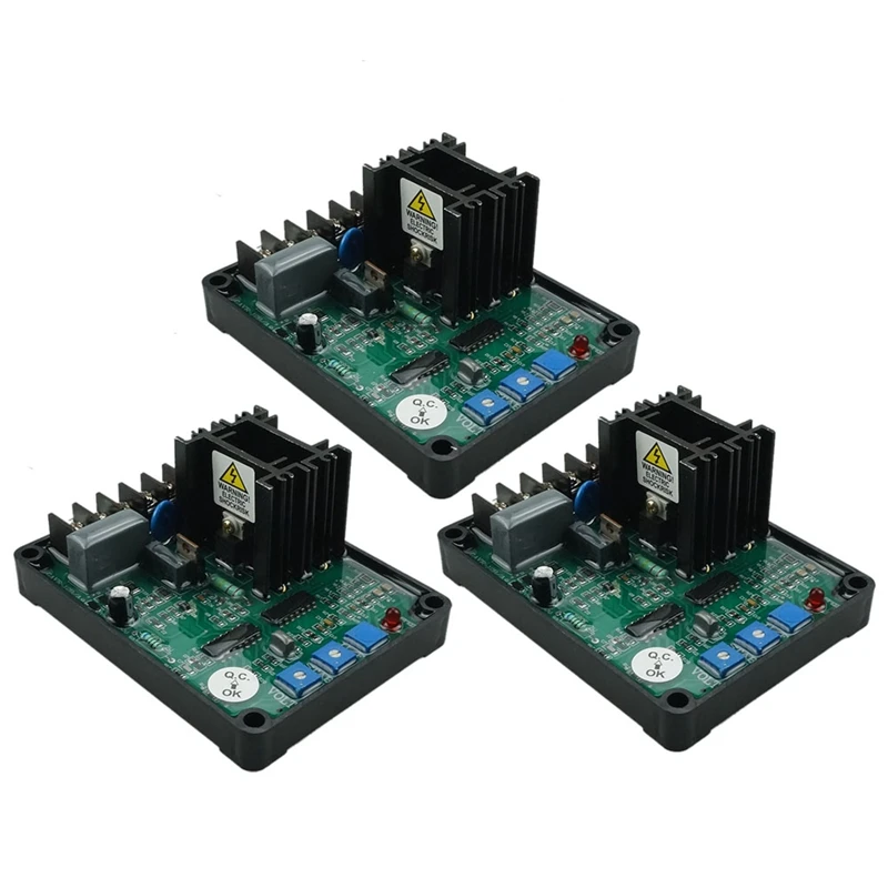 3x GAVR-12A GAVR 12A AVR для генератора, автоматический регулятор напряжения, плата регулятора напряжения, аксессуары для генератора