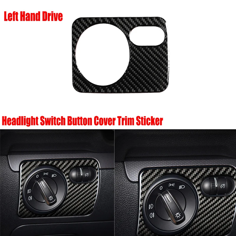 

Для Volkswagen Scirocco 2009-2016 2015 2014 2013 2012 2011 2010, наклейка из настоящего углеродного волокна, детали интерьера, автомобильные аксессуары