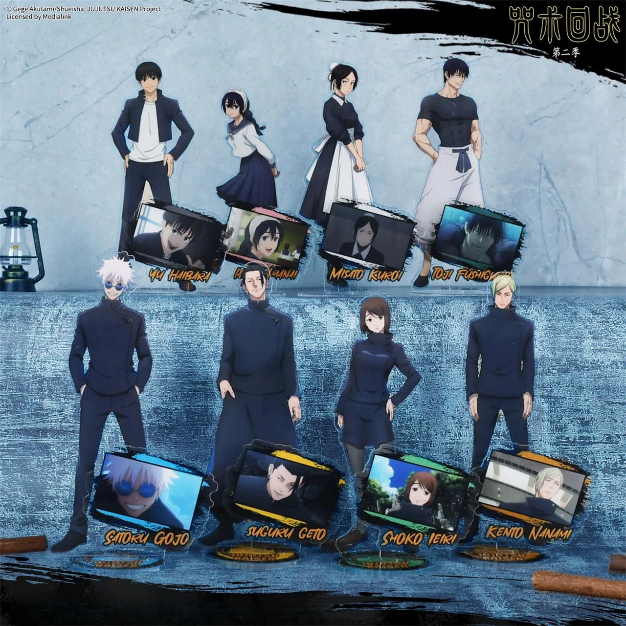 Косплей-Талисман из аниме джутсу акриловый стоячий знак подарок на день рождения