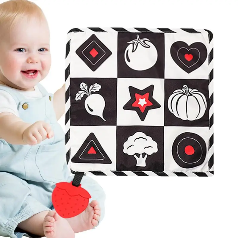 

Crinkle Newborn Toys Cartoon Cute Crinkle Toy With Teether Safe Comfortable Kids Products Crinkly Paper To Enhance Thinking