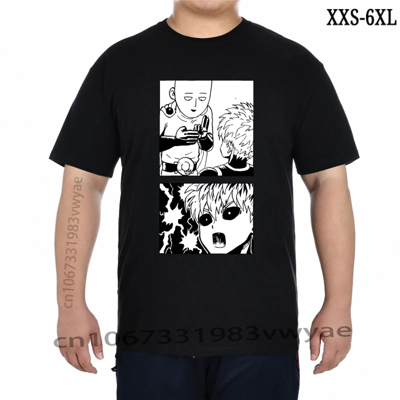 

One Punch Men Saitama And Genos Manga White TShirt Fubuki Caped Baldy High Quality Tee Shirt XXS-6XL