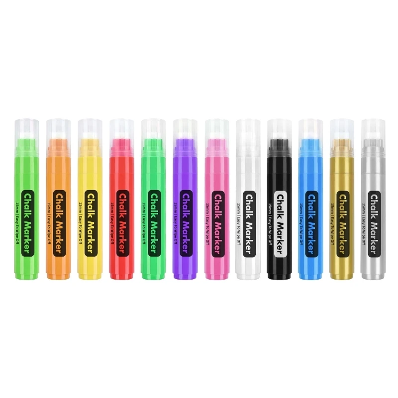 Pens,neon Chalk Makers For Blackboard-chalkboard Signs,glass Window,erasable Window Markers For Car
