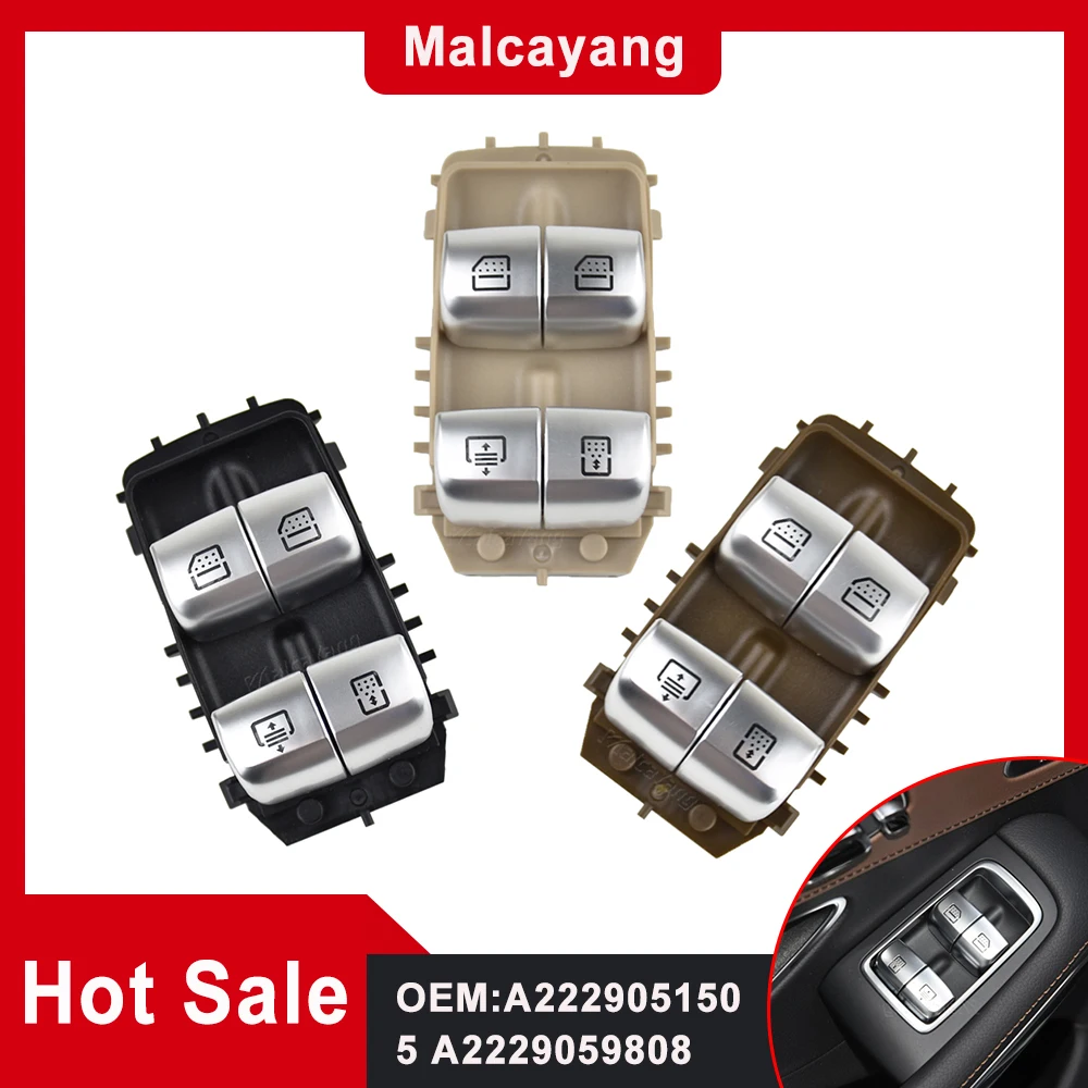 

Переключатель Стеклоподъемника для Mercedes-Benz W222 S550 S600 S63 S350 S400 E200 E220 S65 AMG 2229051505 2229059808