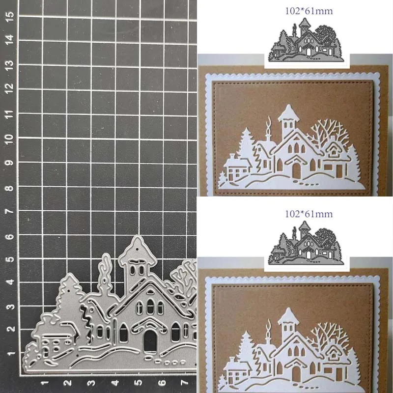 Металлические Вырубные штампы для дома трафарет альбом скрапбукинга бумажная