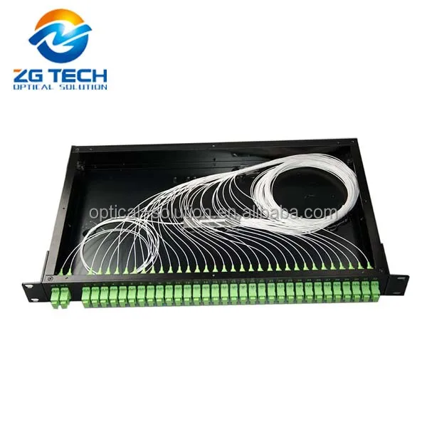 19-дюймовый 1U стойка крепления держатель 2x3 2 телефон с разъемом SC APC