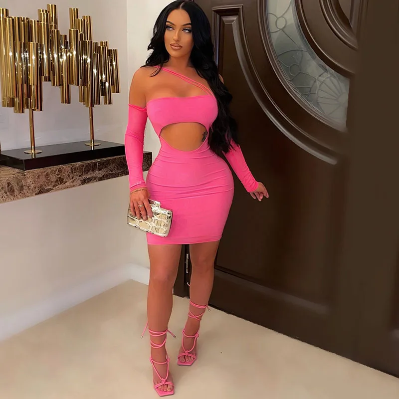 Sexy Cut Out Bodycon Mini Dresses for 