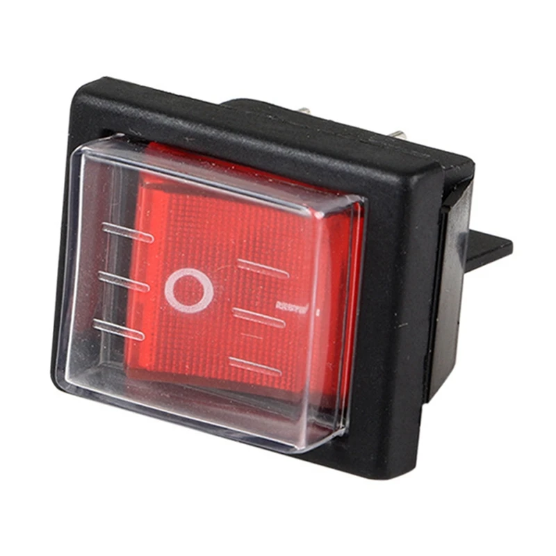 1 шт. 36X29 мм SPST 4-контактный водонепроницаемый кулисный переключатель для лодки