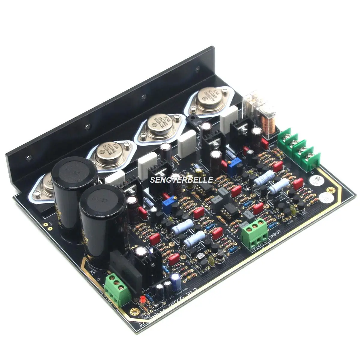 

HiFi 200W Stereo MJ15024 MJ15025 Power Amplifier Board Reference Accuphase Circuit