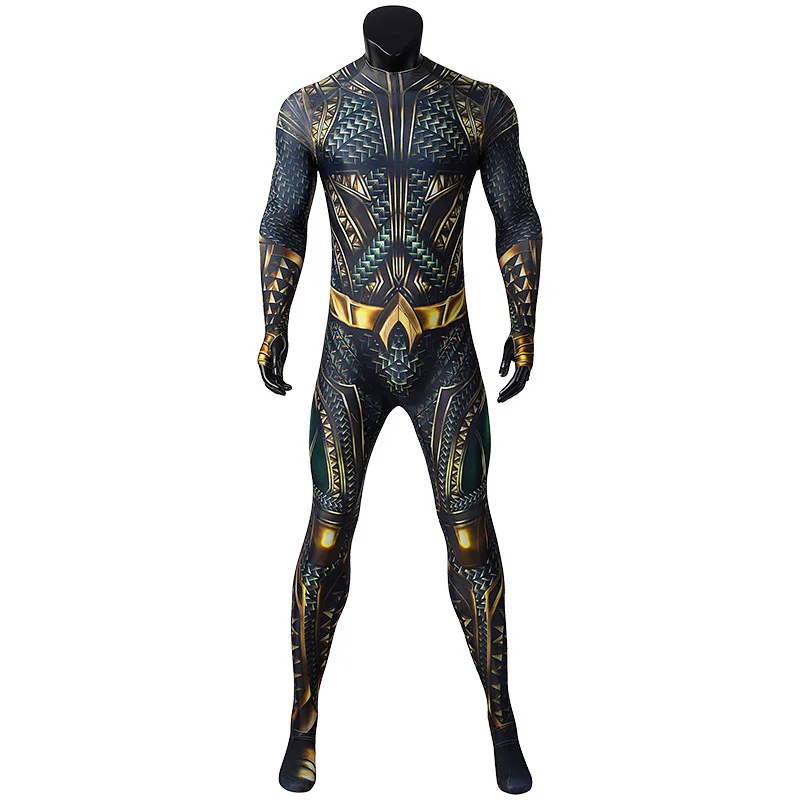 

Aquaman Zentai Cosplay Costume Arthur Curry Bodysuit Halloween Carnival Suit