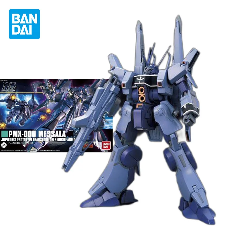 

Bandai Original GUNDAM HGUC H160 AMX-014 DOVEN WOLF 1/144 Anime Action Figure Assembly Model Toys Collectible Gifts For Children