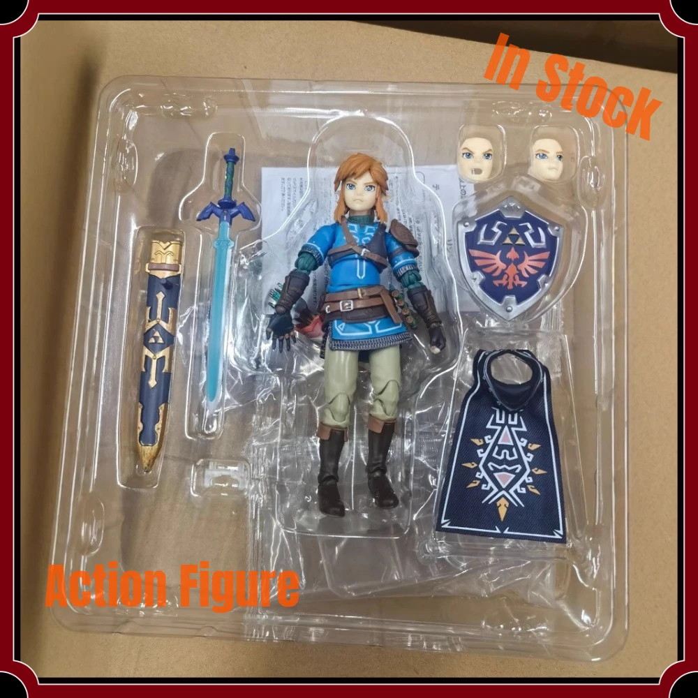 Фото Фигурка Link No.626 из игры The Legend of Zelda: Tears of the Kingdom, коллекционная, подвижная, из ПВХ, для демонстрации №2