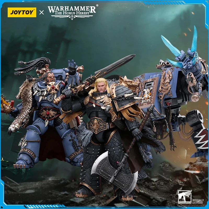 Игрушка Joy Warhammer 40K Space Wolves Leman Russ Primarch of the VIth Legion Фигурка 18 см Toys Подарок на день