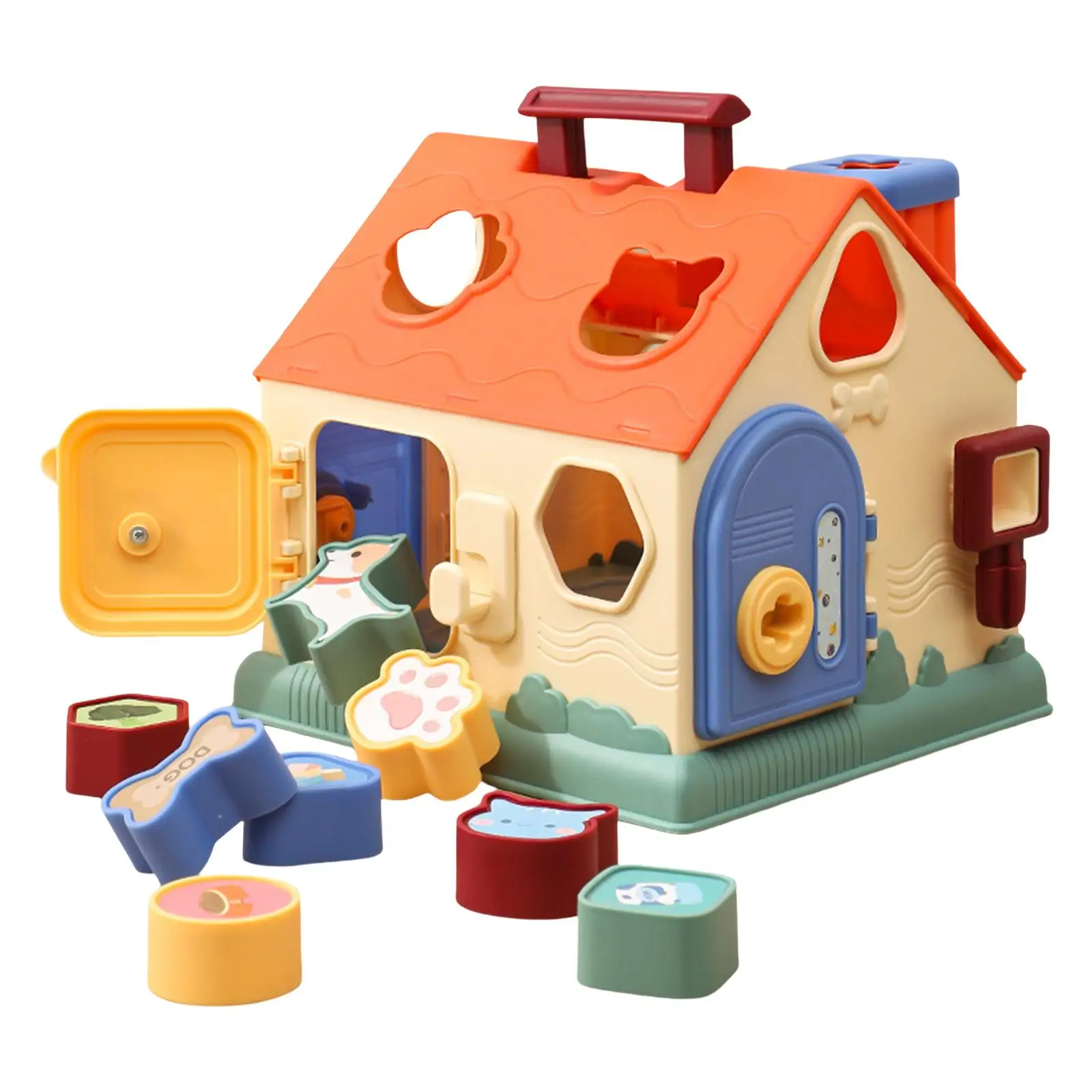 

Сортировочные Игрушки для раннего развития, Интерактивная игрушка с цветовосприятием для детей дошкольного возраста, для мальчиков и девочек, детские игрушки