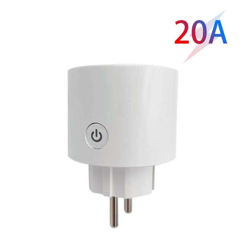

Timer Power Socket Eu Plug Voice Control Wifi 16a 20a Wireless Remote Socket Supports Alexa Google Home Smart Life Tuya