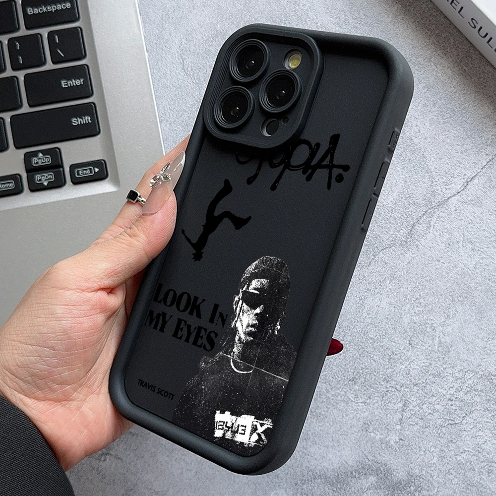 Чехол для телефона в стиле хип-хоп Singer Travis Scott vivo V40 V30 V30e V29e V29 V27 V27e V25 V20 V21 X100 X90 X80 X70