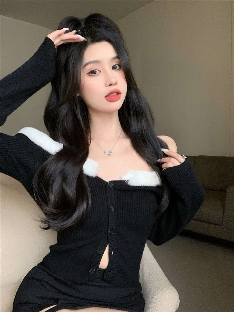 

Will spring collars knit female the spring and autumn period and the spice girls retro brief paragraph coat cardigan-DSH623-2-4