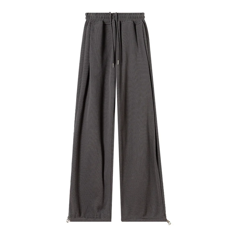 

Sports Trousers Women's Autumn 2022 New Loose Legged Sweat Pants For Women Show Thin And Casual Wide Leg Guards Bell Bottoms