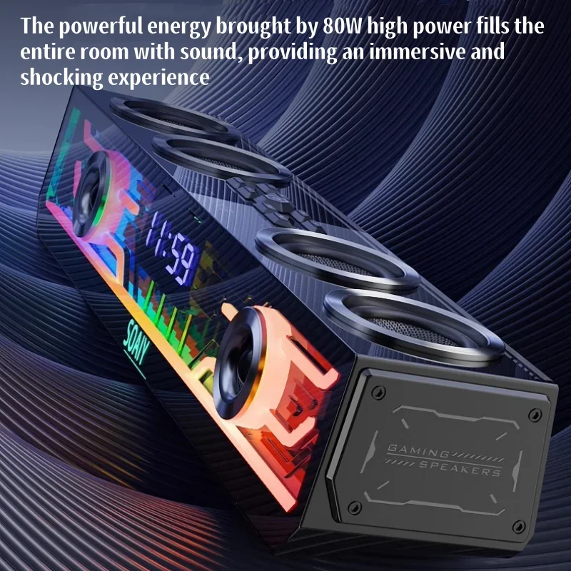 Стерео звуковая панель SOAIY SH01 для телевизора/ПК