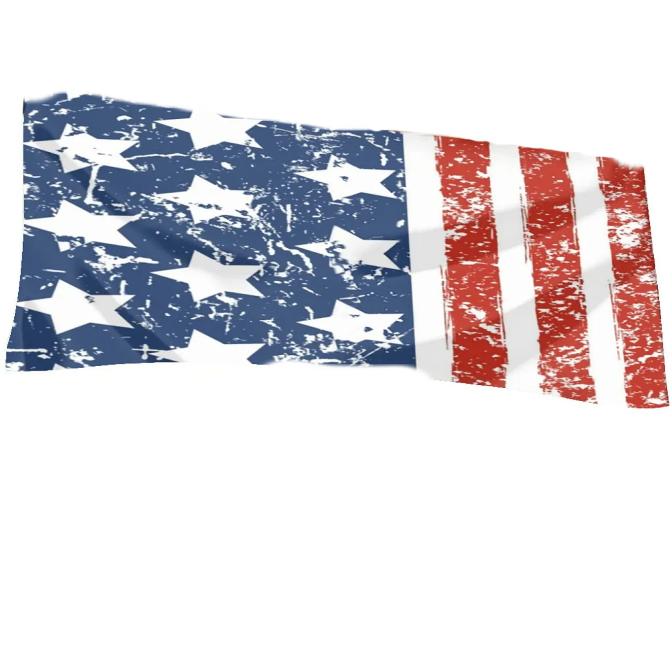 

Ультрамягкое полотенце из микрофибры с американским флагом, быстросохнущее полотенце, подходит для йоги, фитнеса, плавания и других мест