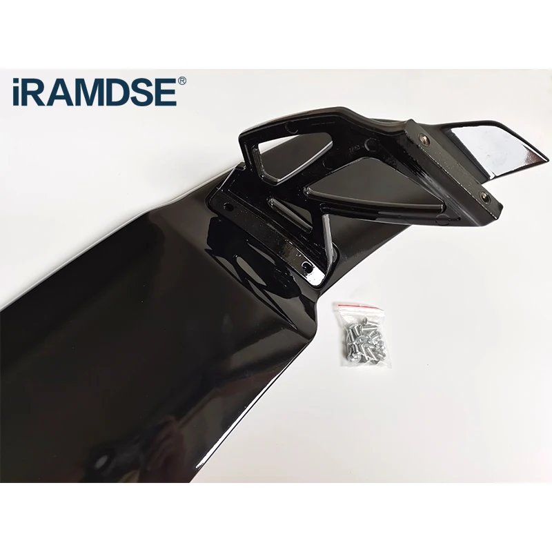 УГЛЕРОДНЫЙ спойлер для рисования Audi TT Тип V ABS пластиковый Автомобильный задний