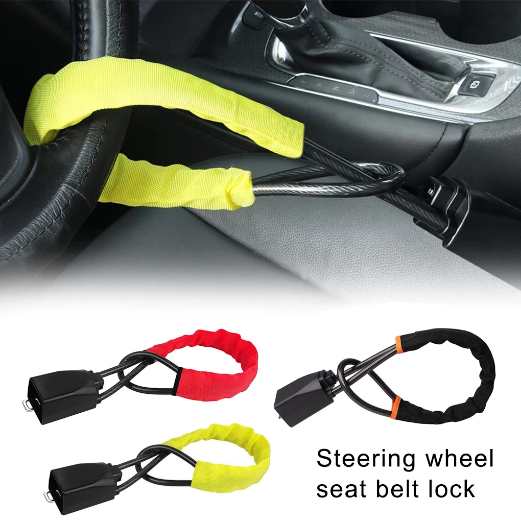 

Steering Wheel Lock Anti Theft Prevention Tool Tools Fit Performance Accessory Fittings Seat Belts Locks Supplies