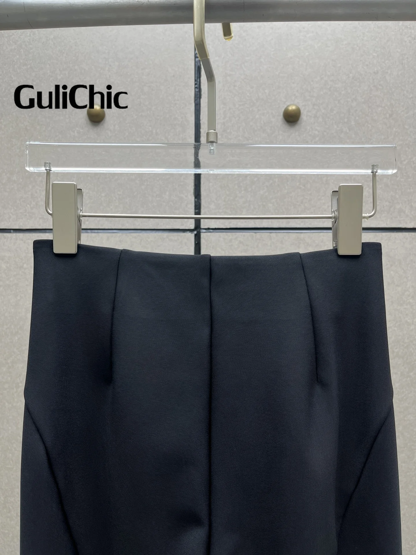 8 22 GuliChic Женская липа универсальная модная надпись стрейч тонкая фотография