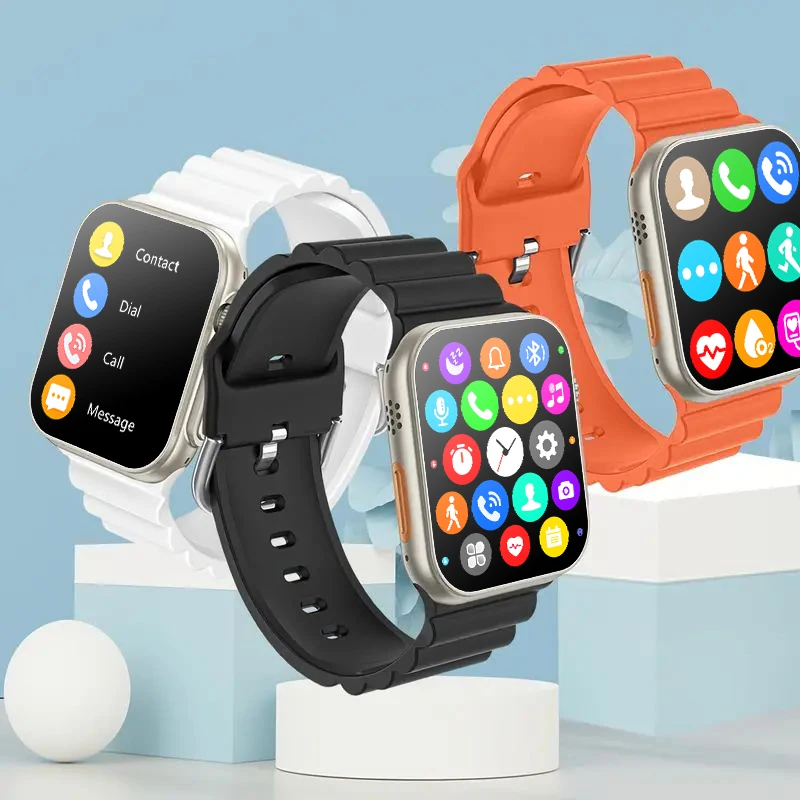 

S8 Ultra Max Smartwatch 2.08" Screen Series 8 Answer Call 1:1 49mm Size Sports Wireless Charging NFC children Smart Watch 2023