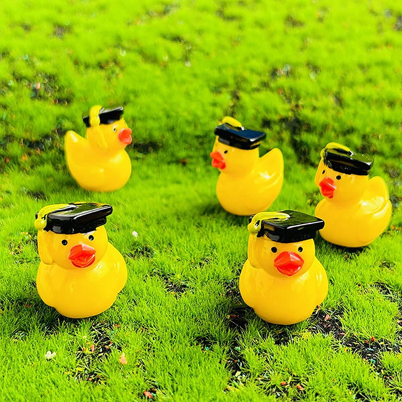 

Cute Mini Resin Doctor Duck Ornament Miniature Figures Tiny Doctor Duck Resin Handicraft Micro Landscape Dollhouse Decoration