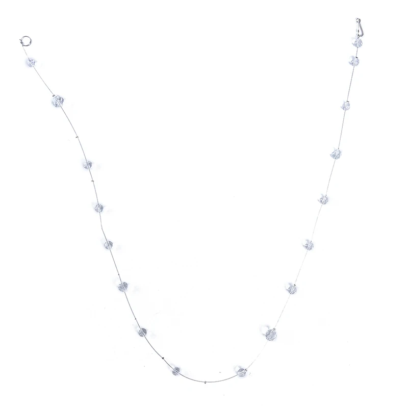 Акриловые бусины 1 м 10-15 мм свадебные хрустальные занавески для дома цепочка