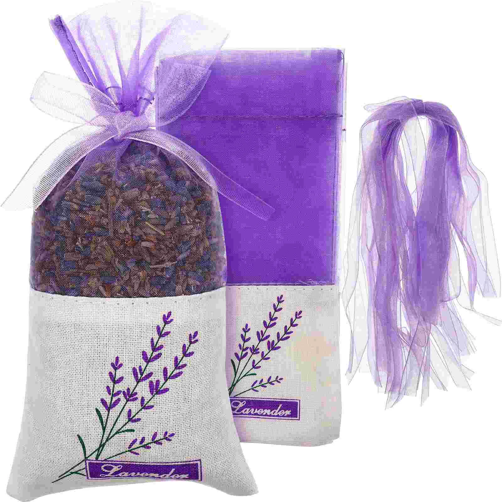

Sachet Lavender Empty Organzafillwardrobes Sacks Pot Pourri Gauze Mesh Ribbons