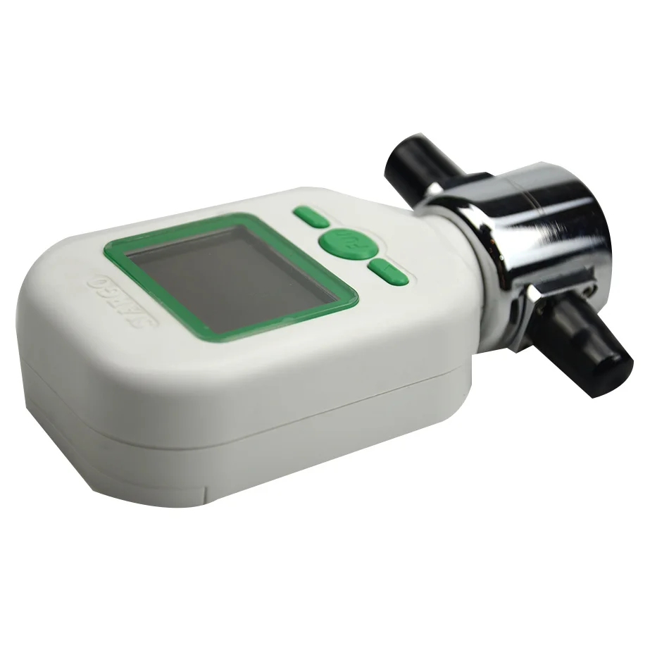 MF5706 10L/min 25L/min Mass Air Oxygen Flow Sensor Meter Electronic Digital Gas Rotatable Exchangeable Mechanical Adaptors |