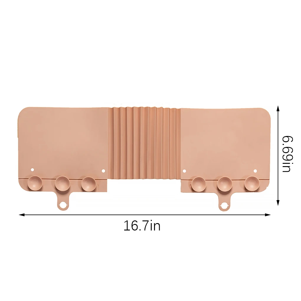 

Панель на присоске для раковины, защитная перегородка из термопластичной резины, против брызг, складная эластичная, для кухонной мойки