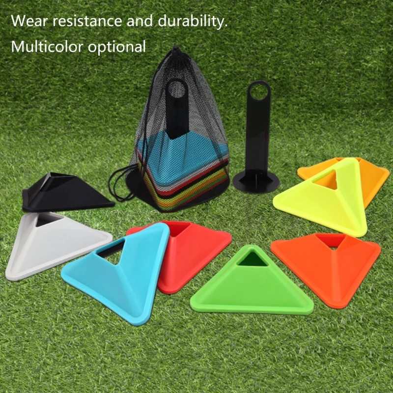 5 шт. футбольное тренировочное блюдо поднос для маркировки футбола футбольный