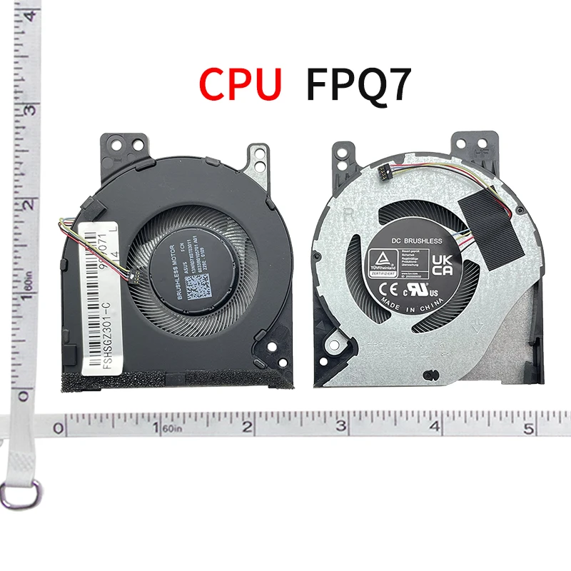 Фото Новый вентилятор охлаждения CPU/GPU для ноутбуков ASUS ROG Flow GZ301vv GZ301 z13 GZ301VU GZ301Z GZ301ZA ZC NR2201ZA, радиатор, 5В 0.5А постоянного тока №2