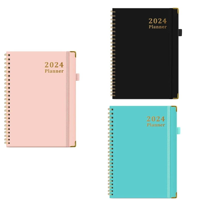 

2024 Planner - Weekly And Monthly Planner Spiral Bound, Jan 2024 - Dec 2024, A5 (6.7 X 8.6 Inch), Planner With Tabs