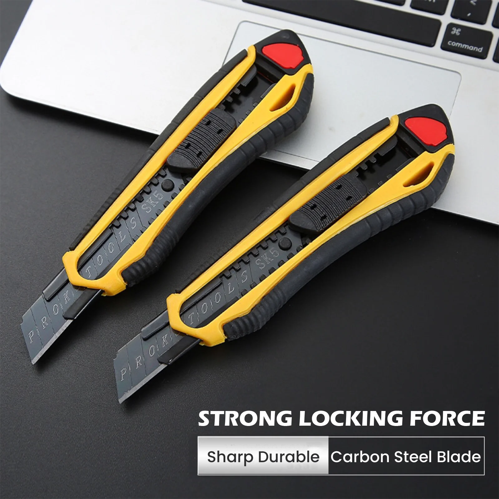 JESJELIU Deli выдвижной ящик для ножей с широким лезвием автоматической блокировкой из